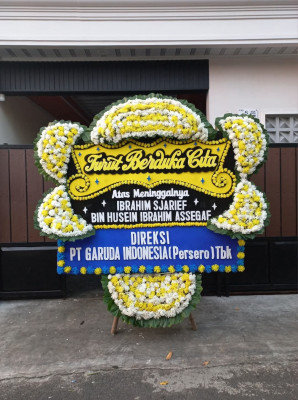 Papan Bunga Duka di Pondok Cina
